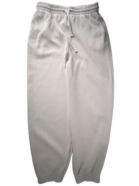 Zara Women's Cream Jogger Sweatpants Medium